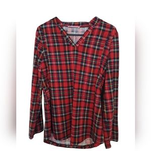 Joymom plaid shirt size Small